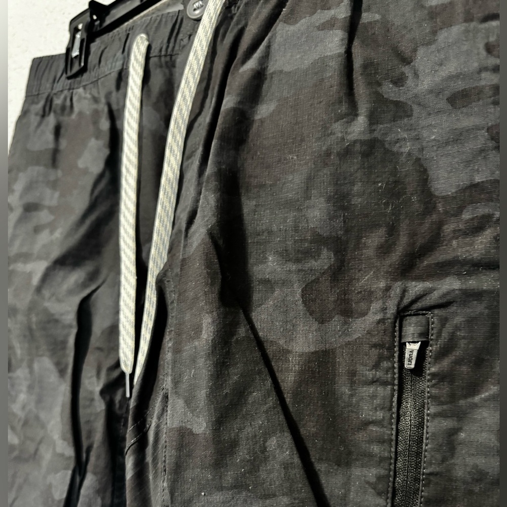 Black Camo Vuori Ripstop Joggers